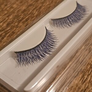 Blue False Eyelashes